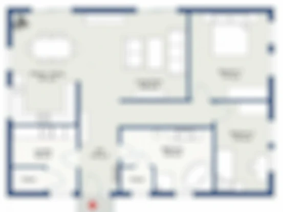 The Winds by Kolte Patil 2 BHK Floor Plan